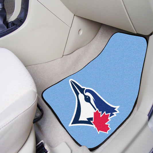 Toronto Blue Jays Front Carpet Car Mat Set - 2 Pieces
