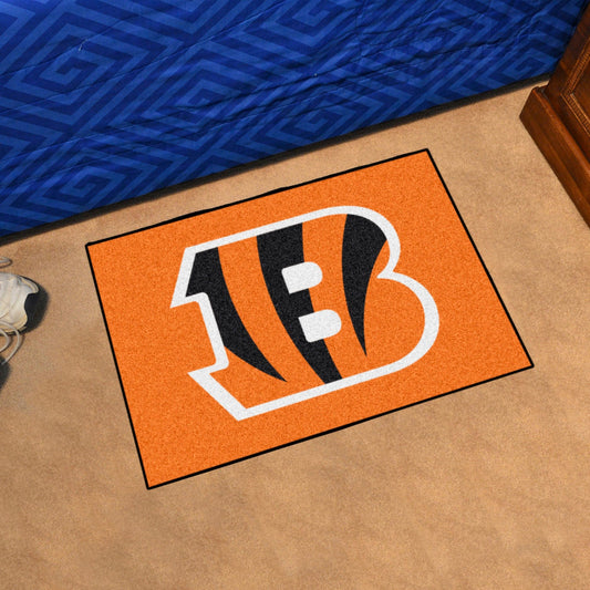 Cincinnati Bengals Starter Mat Accent Rug - 19in. x 30in. - Cincinnati Bengals