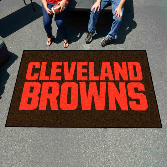Cleveland Browns Ulti-Mat Rug - 5ft. x 8ft. - Cleveland Browns