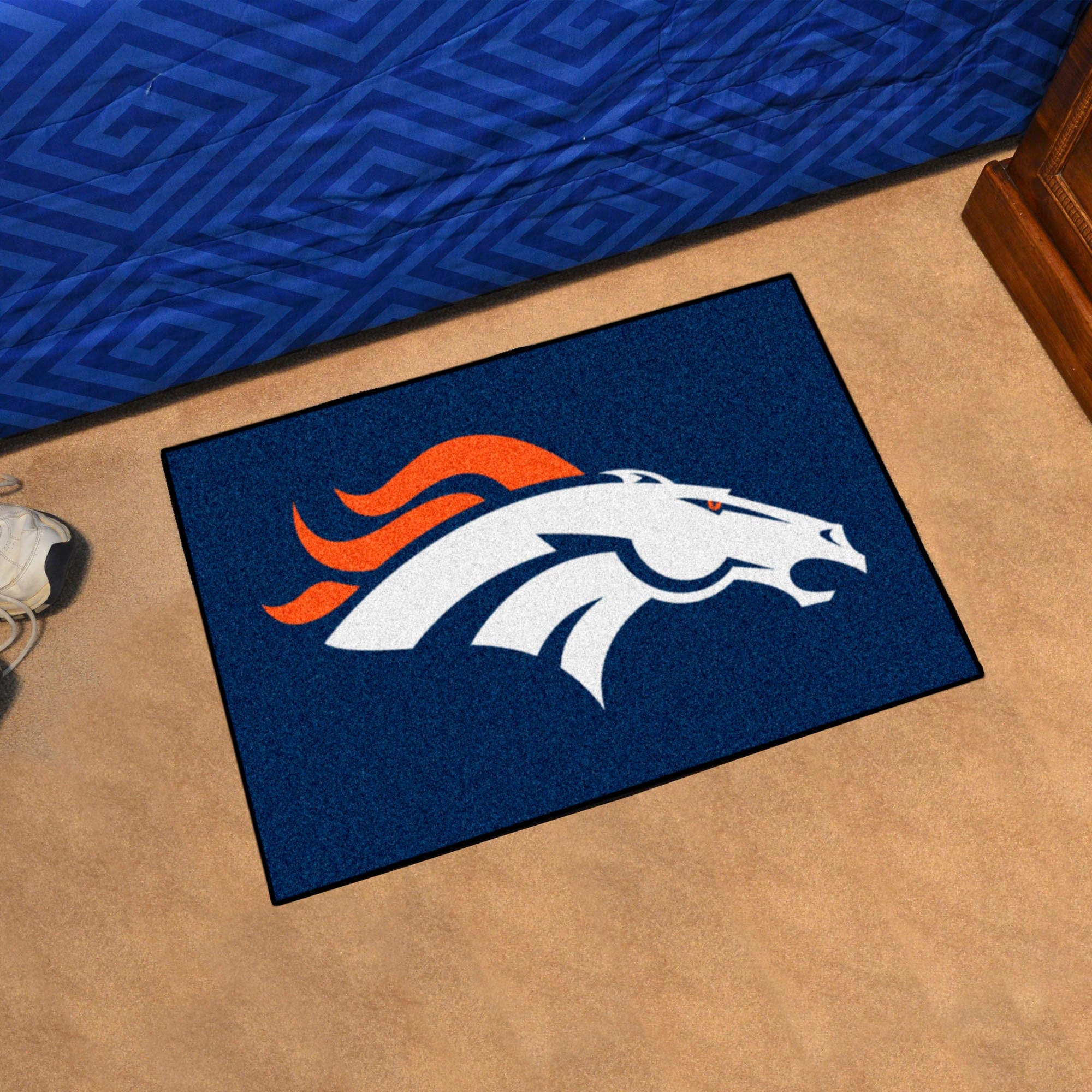 Denver Broncos Starter Mat Accent Rug - 19in. x 30in. - Denver Broncos