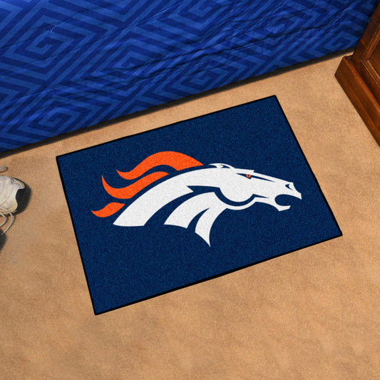 Denver Broncos Starter Mat Accent Rug - 19in. x 30in. - Denver Broncos