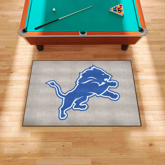 Detroit Lions Ulti-Mat Rug - 5ft. x 8ft. - Detroit Lions