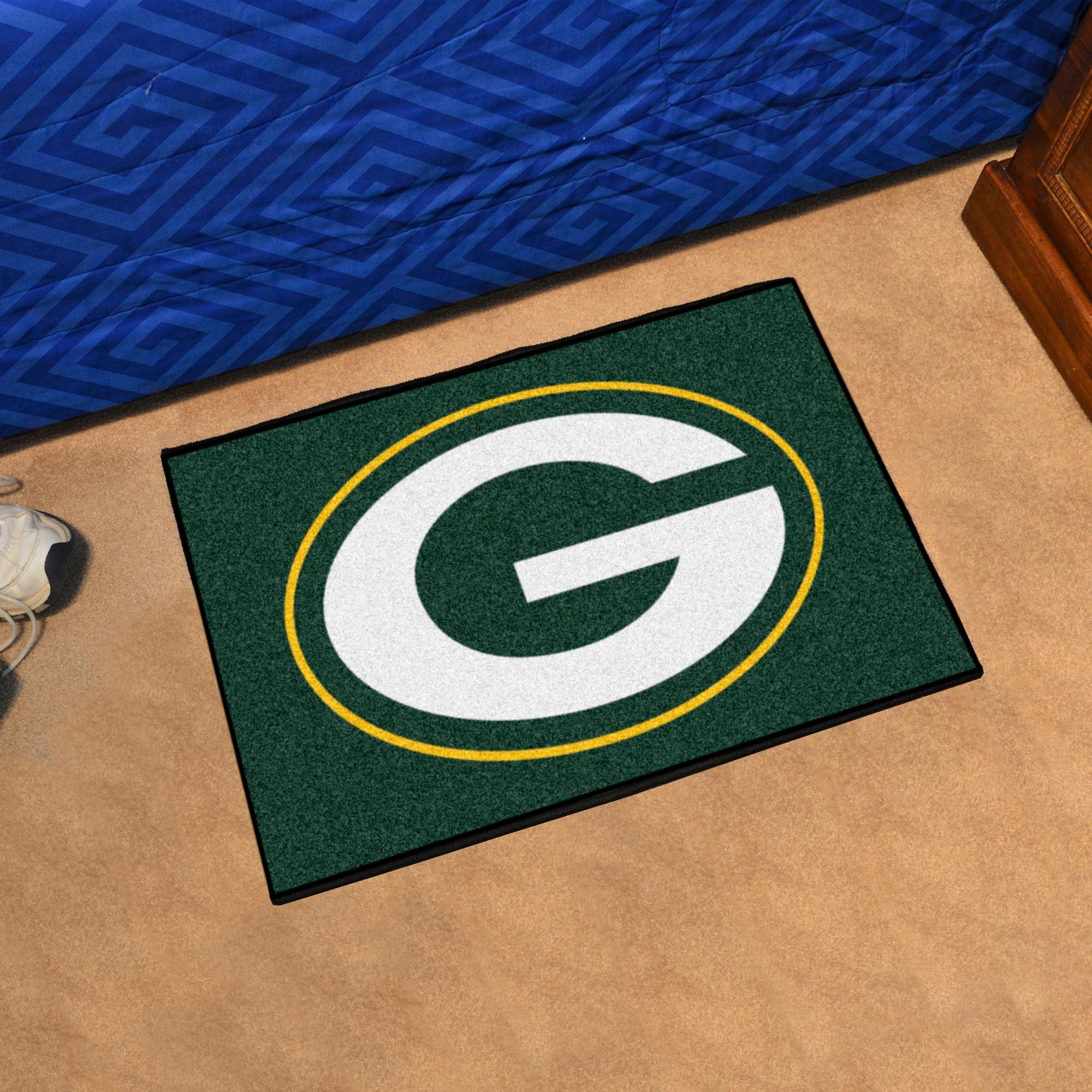 Green Bay Packers Starter Mat Accent Rug - 19in. x 30in. - Green Bay Packers
