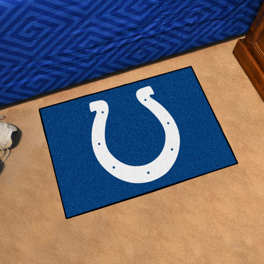 Indianapolis Colts Starter Mat Accent Rug - 19in. x 30in. - Indianapolis Colts