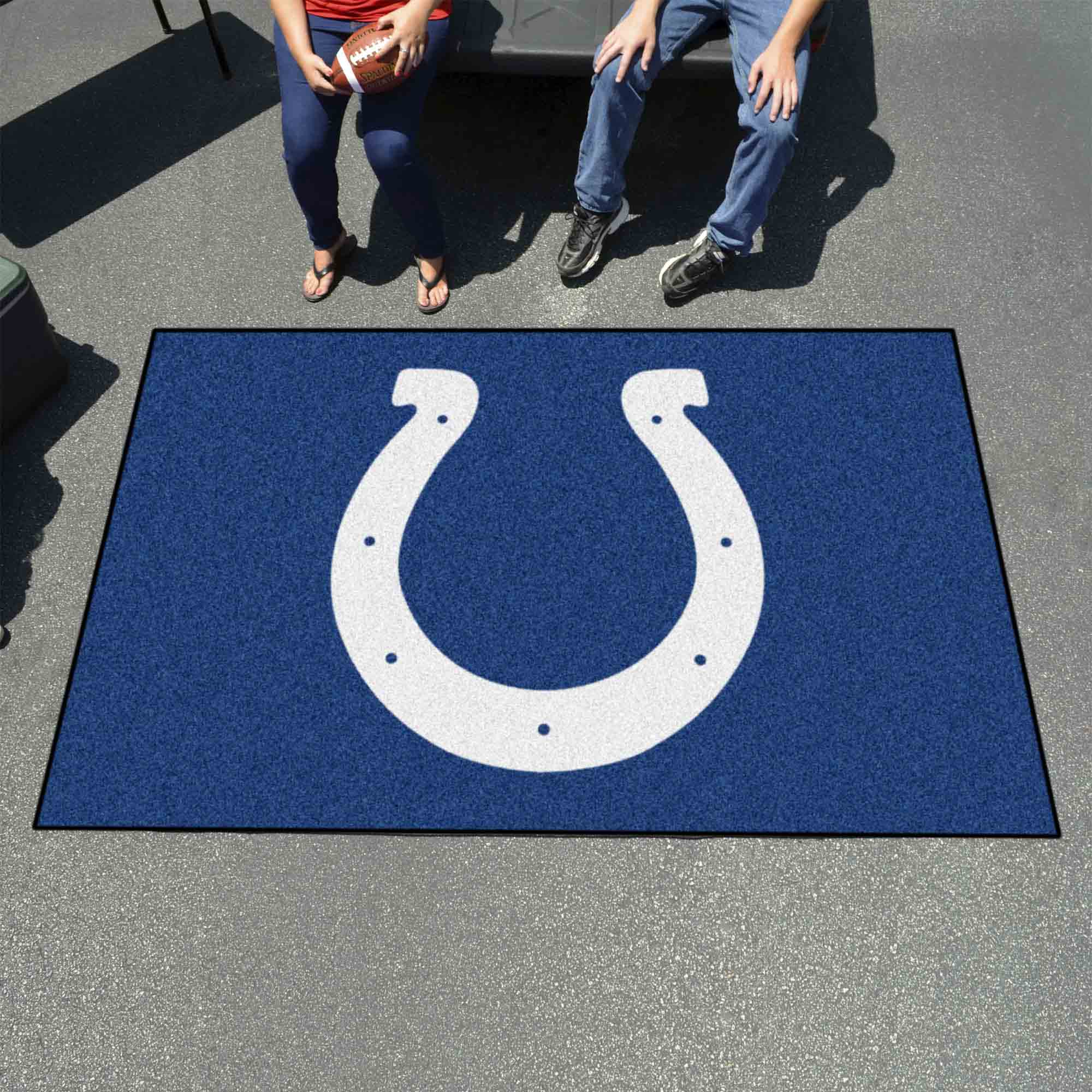 Indianapolis Colts Ulti-Mat Rug - 5ft. x 8ft. - Indianapolis Colts