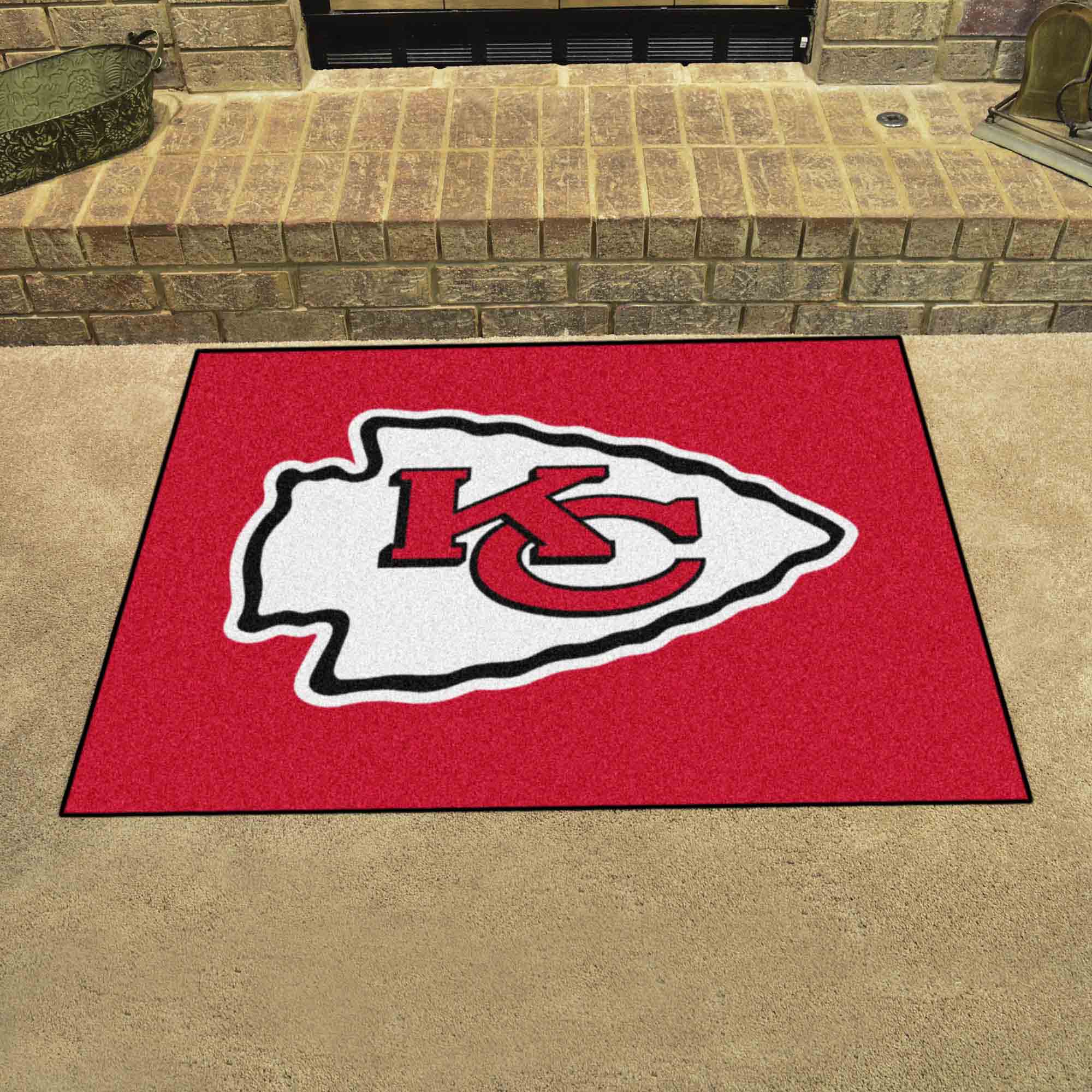 Kansas City Chiefs All-Star Rug - 34 in. x 42.5 in. - Kansas City Chiefs