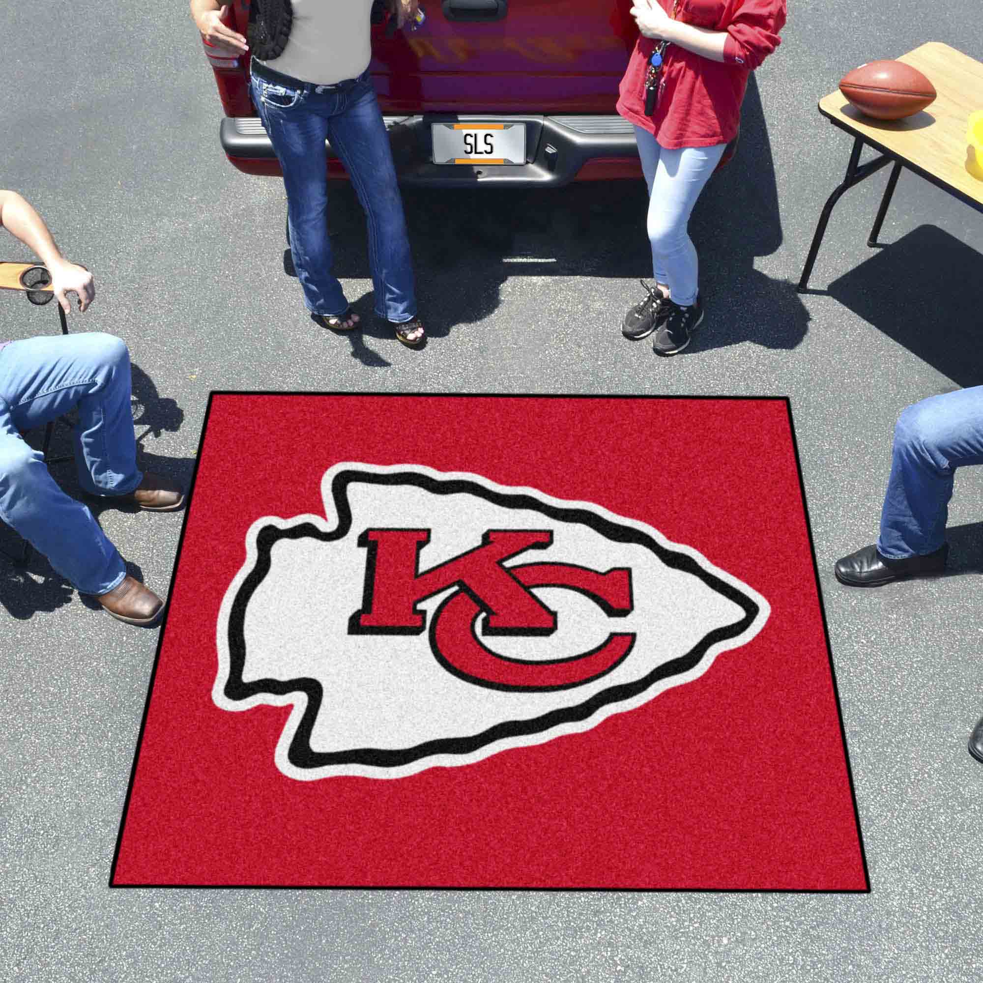 Kansas City Chiefs Tailgater Rug - 5ft. x 6ft. - Kansas City Chiefs