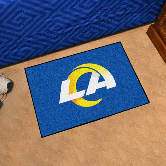 Los Angeles Rams Starter Mat Accent Rug - 19in. x 30in. - Los Angeles Rams