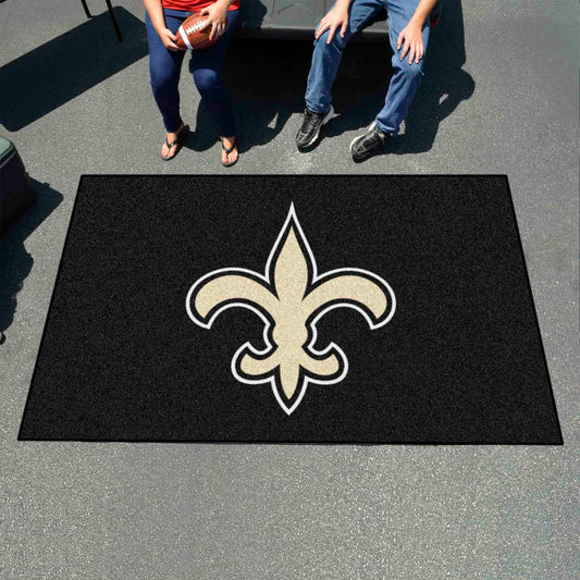 New Orleans Saints Ulti-Mat Rug - 5ft. x 8ft. - New Orleans Saints