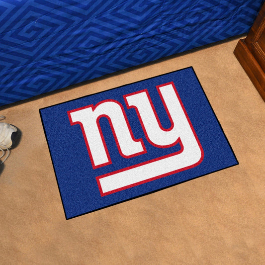 New York Giants Starter Mat Accent Rug - 19in. x 30in. - New York Giants