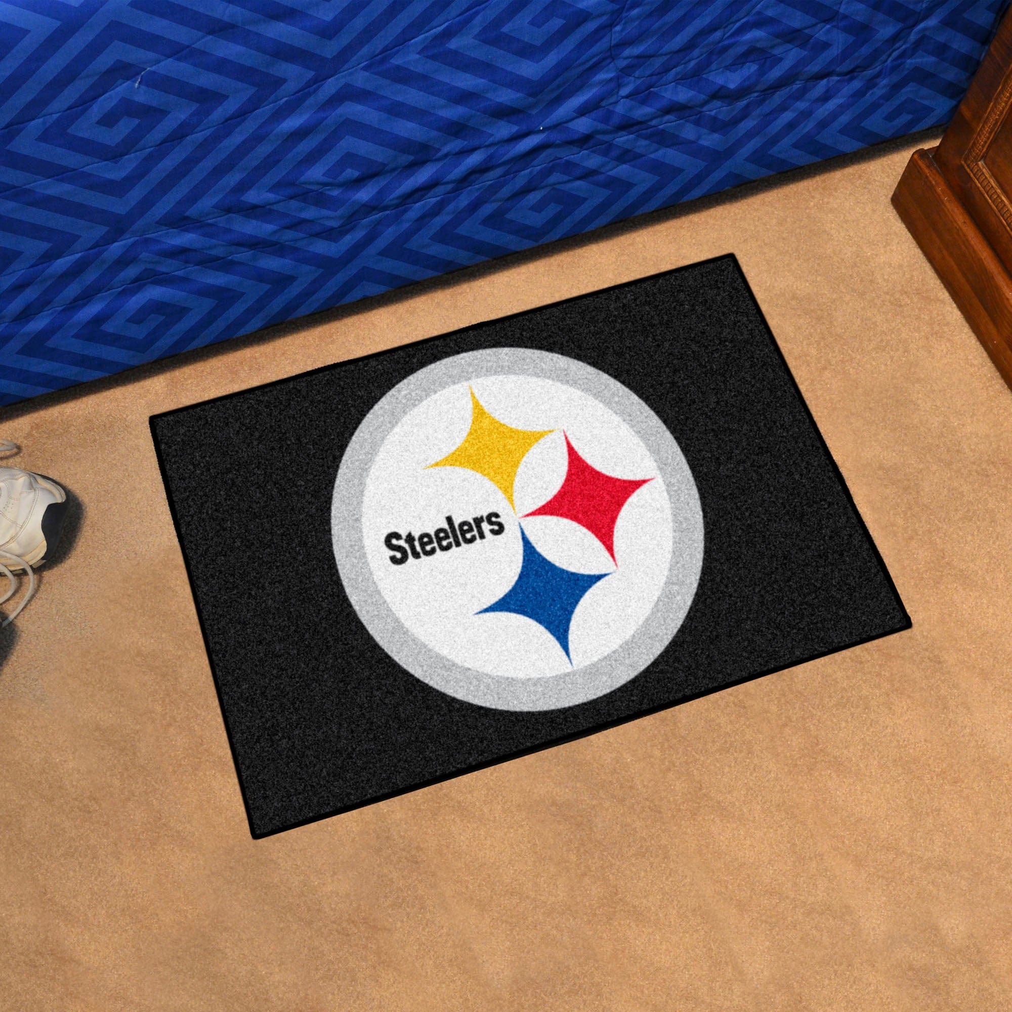 Pittsburgh Steelers Starter Mat Accent Rug - 19in. x 30in. - Pittsburgh Steelers
