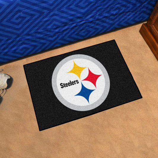 Pittsburgh Steelers Starter Mat Accent Rug - 19in. x 30in. - Pittsburgh Steelers