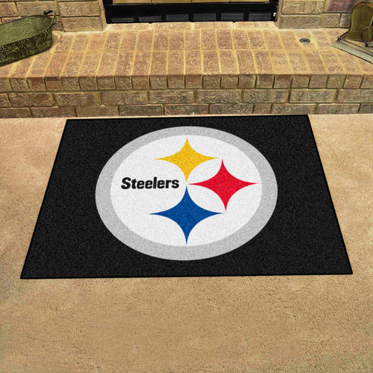 Pittsburgh Steelers All-Star Rug - 34 in. x 42.5 in. - Pittsburgh Steelers
