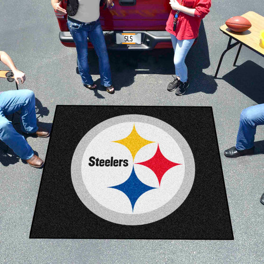 Pittsburgh Steelers Tailgater Rug - 5ft. x 6ft. - Pittsburgh Steelers