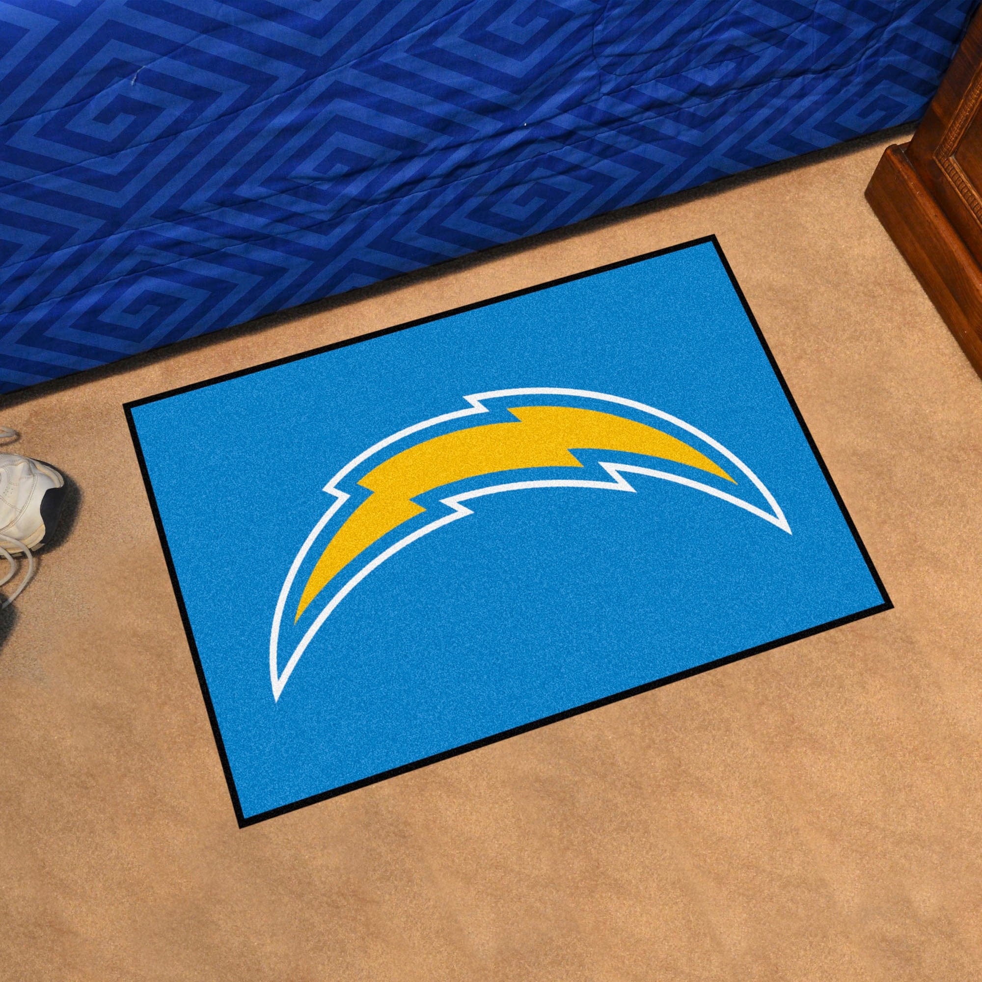 Los Angeles Chargers Starter Mat Accent Rug - 19in. x 30in. - Los Angeles Chargers