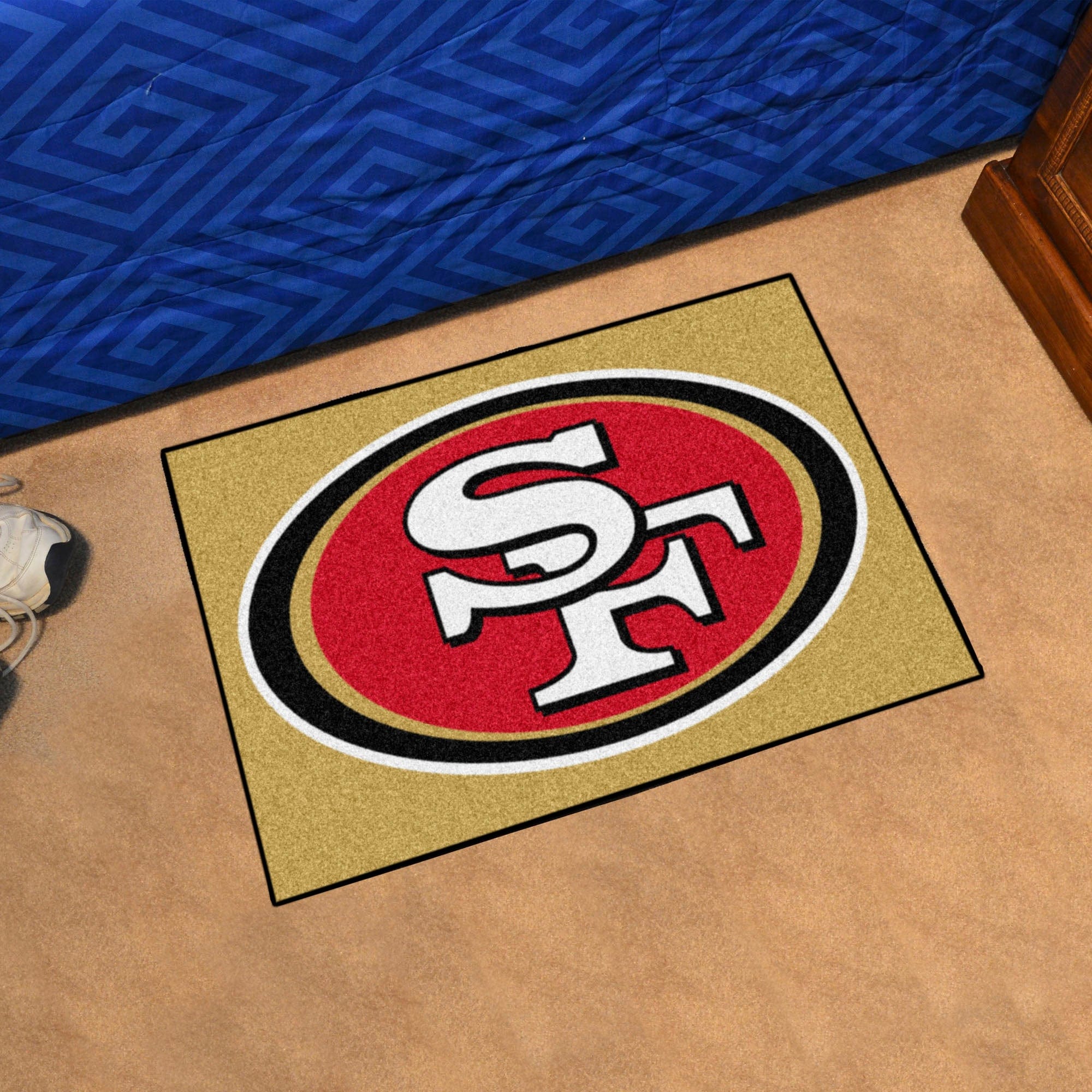 San Francisco 49ers Starter Mat Accent Rug - 19in. x 30in. - San Francisco 49ers