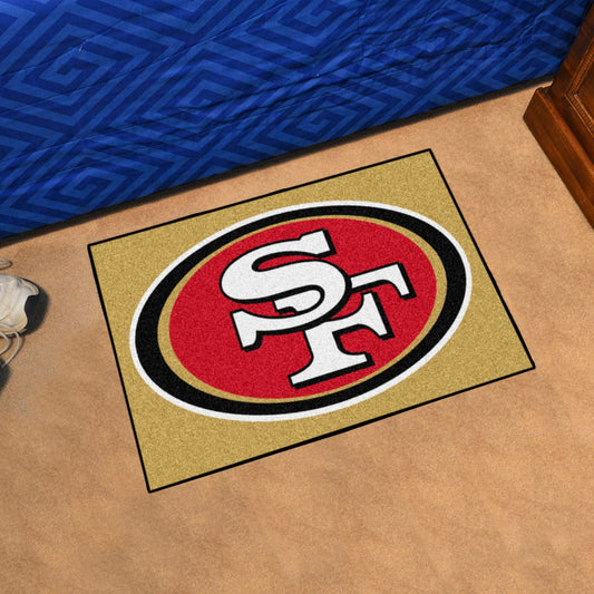 San Francisco 49ers Starter Mat Accent Rug - 19in. x 30in. - San Francisco 49ers