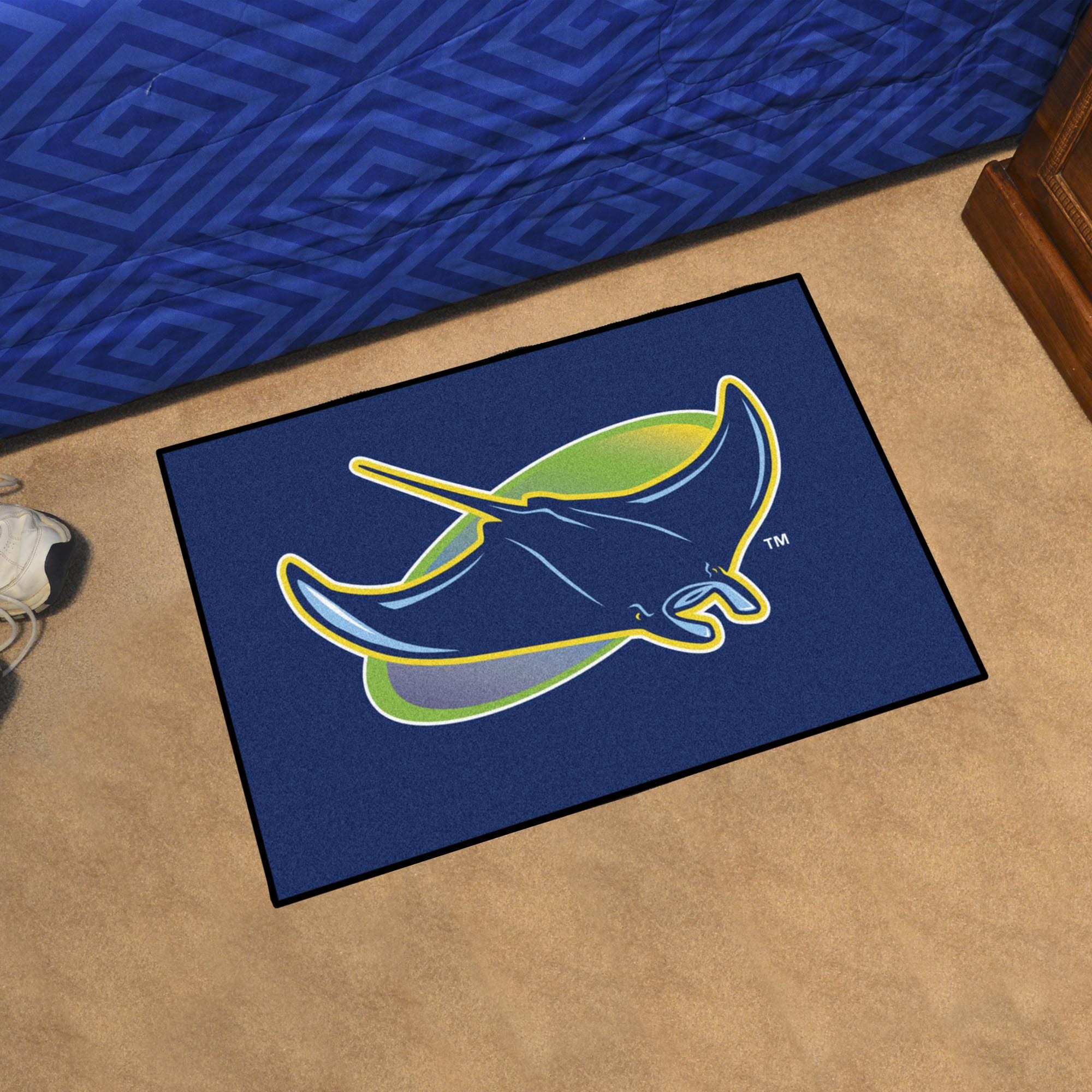 Tampa Bay Rays Starter Mat Accent Rug - 19in. x 30in.