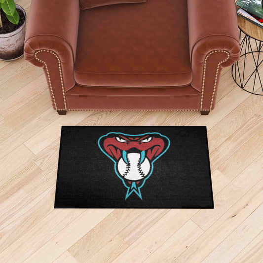Arizona Diamondbacks Starter Mat Accent Rug - 19in. x 30in. - Arizona Diamondbacks