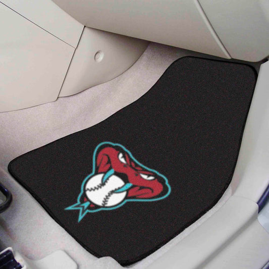 Arizona Diamondbacks Front Carpet Car Mat Set - 2 Pieces - Arizona Diamondbacks
