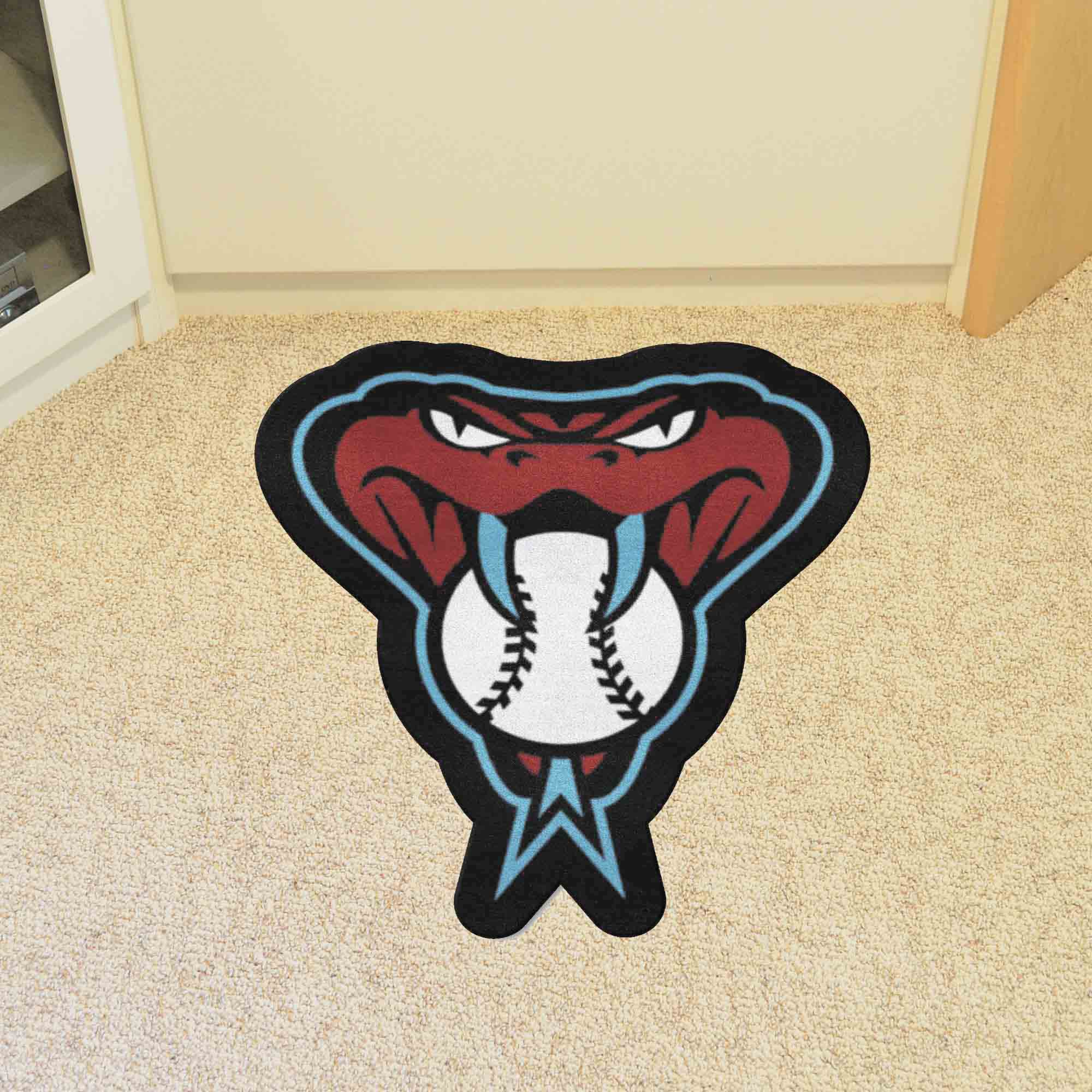 Arizona Diamondbacks Mascot Rug Diamondback Logo - Arizona Diamondbacks