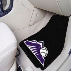 Colorado Rockies Front Carpet Car Mat Set - 2 Pieces - Colorado Rockies