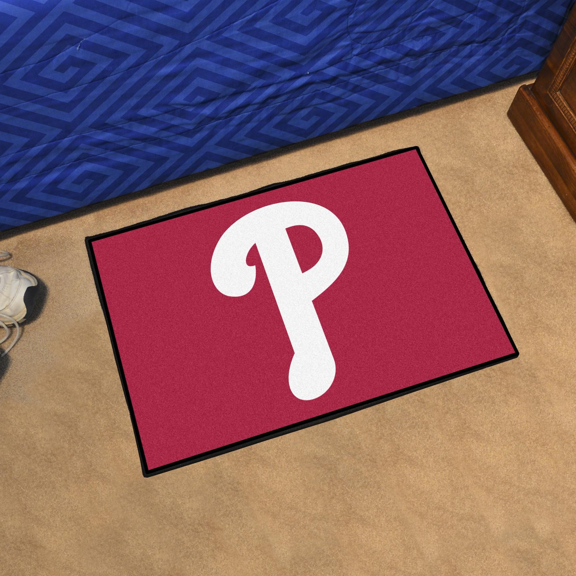 Philadelphia Phillies Starter Mat Accent Rug - 19in. x 30in. - Philadelphia Phillies