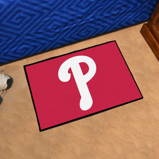 Philadelphia Phillies Starter Mat Accent Rug - 19in. x 30in. - Philadelphia Phillies