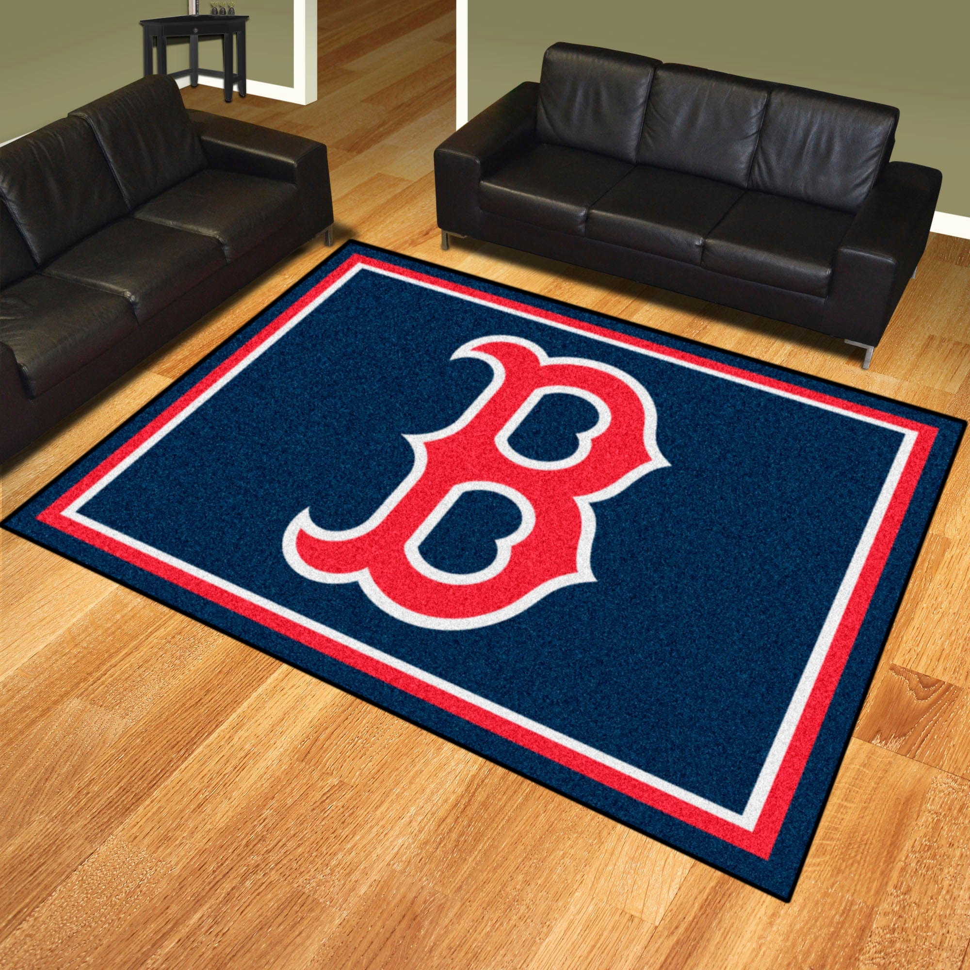 Boston Red Sox 8ft. x 10 ft. Plush Area Rug - Boston Red Sox