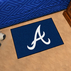 Atlanta Braves Starter Mat Accent Rug - 19in. x 30in. - Atlanta Braves