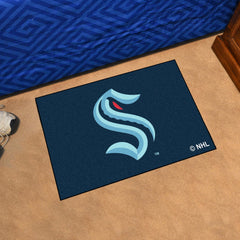 Seattle Kraken Starter Mat Accent Rug - 19in. x 30in. - Seattle Kraken