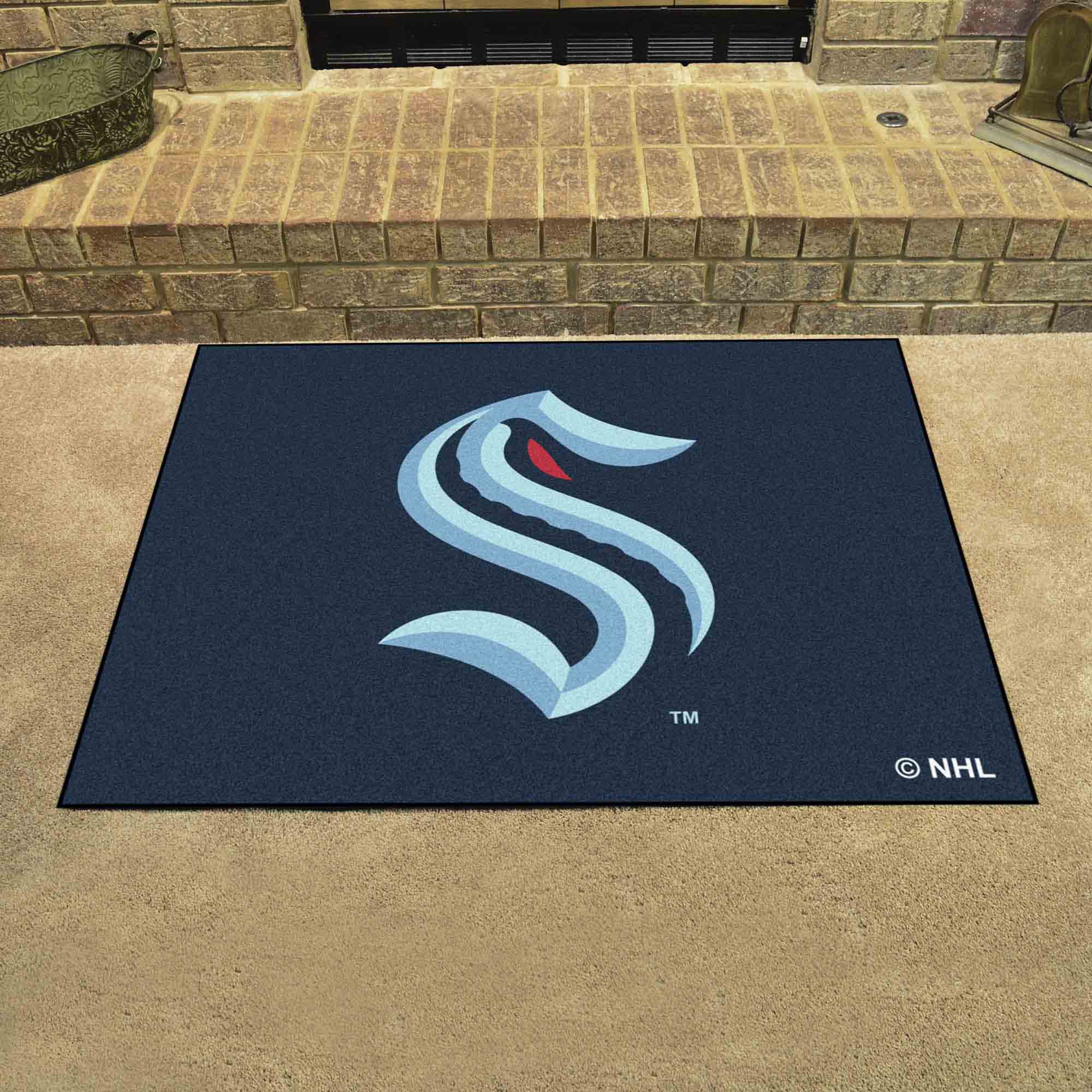 Seattle Kraken All-Star Rug - 34 in. x 42.5 in. - Seattle Kraken