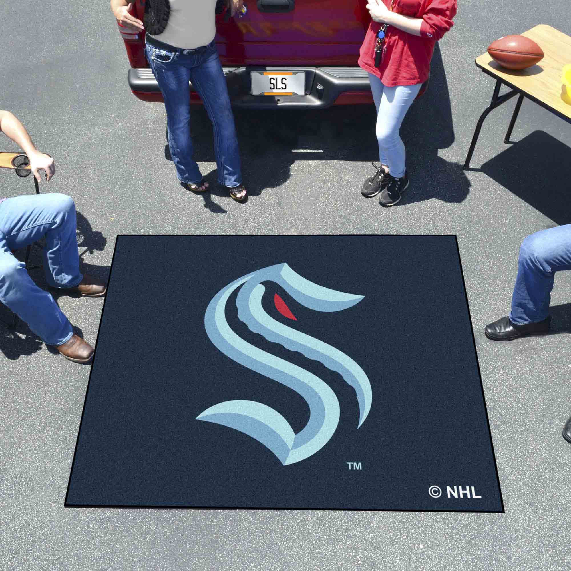 Seattle Kraken Tailgater Rug - 5ft. x 6ft. - Seattle Kraken
