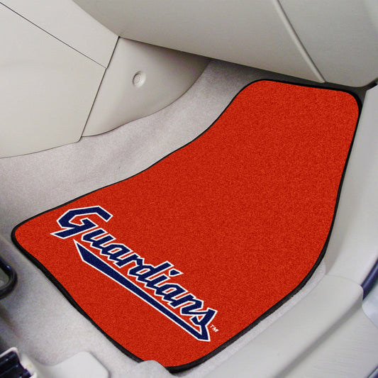 Cleveland Guardians Front Carpet Car Mat Set - 2 Pieces - Cleveland Guardians