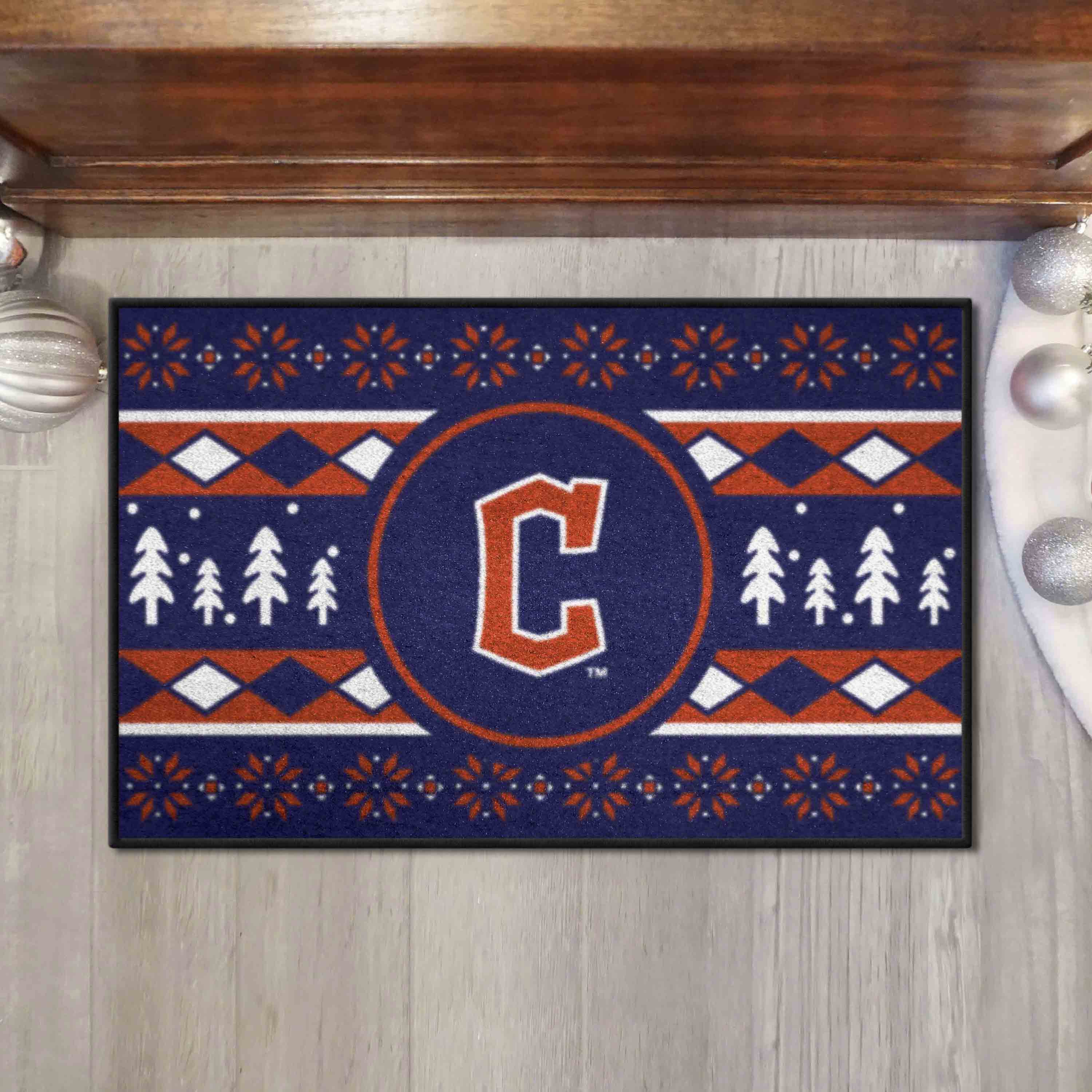Cleveland Guardians Holiday Sweater Starter Mat Accent Rug - 19in. x 30in. - Cleveland Guardians