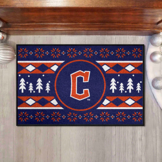 Cleveland Guardians Holiday Sweater Starter Mat Accent Rug - 19in. x 30in. - Cleveland Guardians