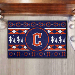 Cleveland Guardians Holiday Sweater Starter Mat Accent Rug - 19in. x 30in. - Cleveland Guardians