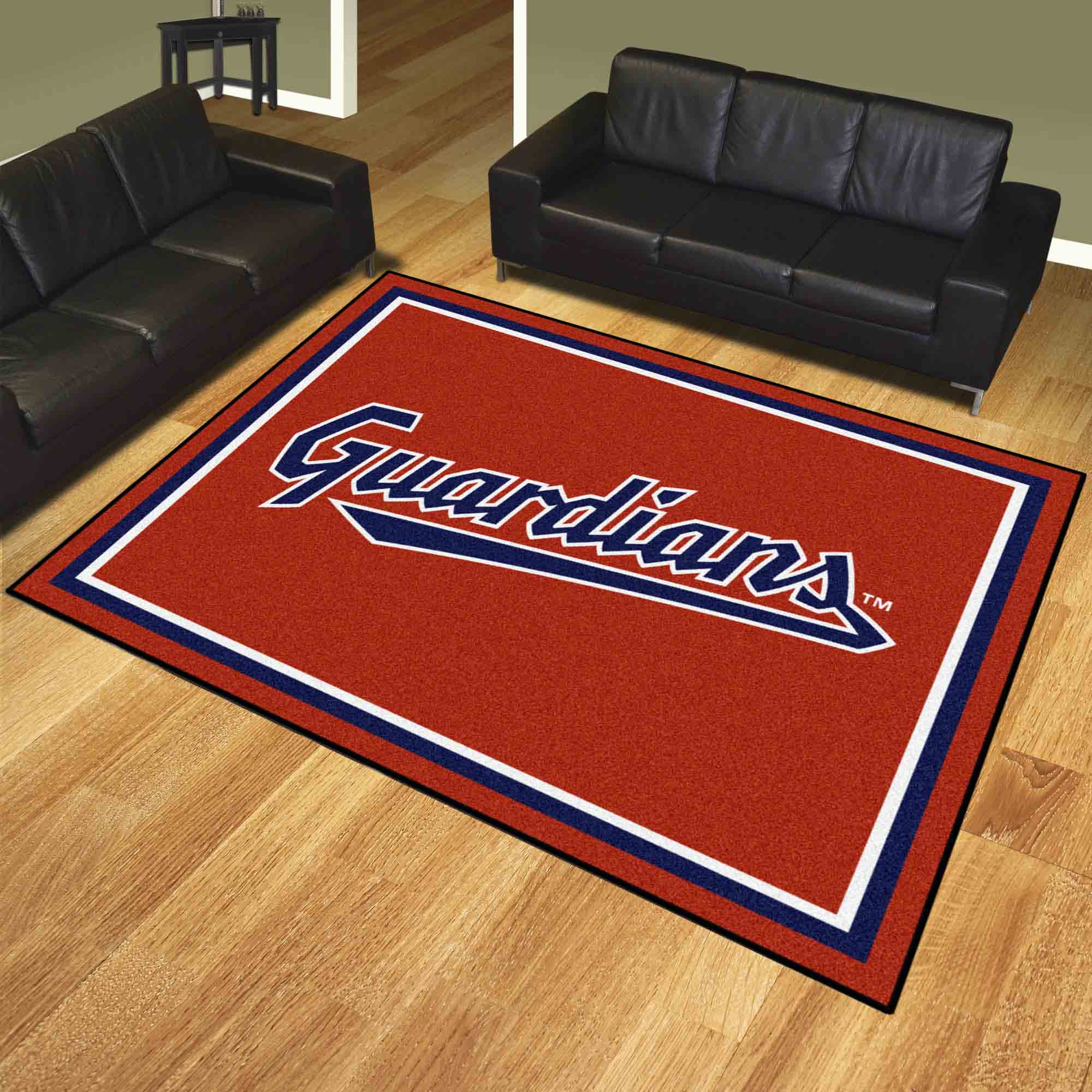 Cleveland Guardians 8ft. x 10 ft. Plush Area Rug - Cleveland Guardians