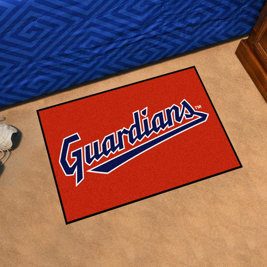 Cleveland Guardians Starter Mat Accent Rug - 19in. x 30in. - Cleveland Guardians