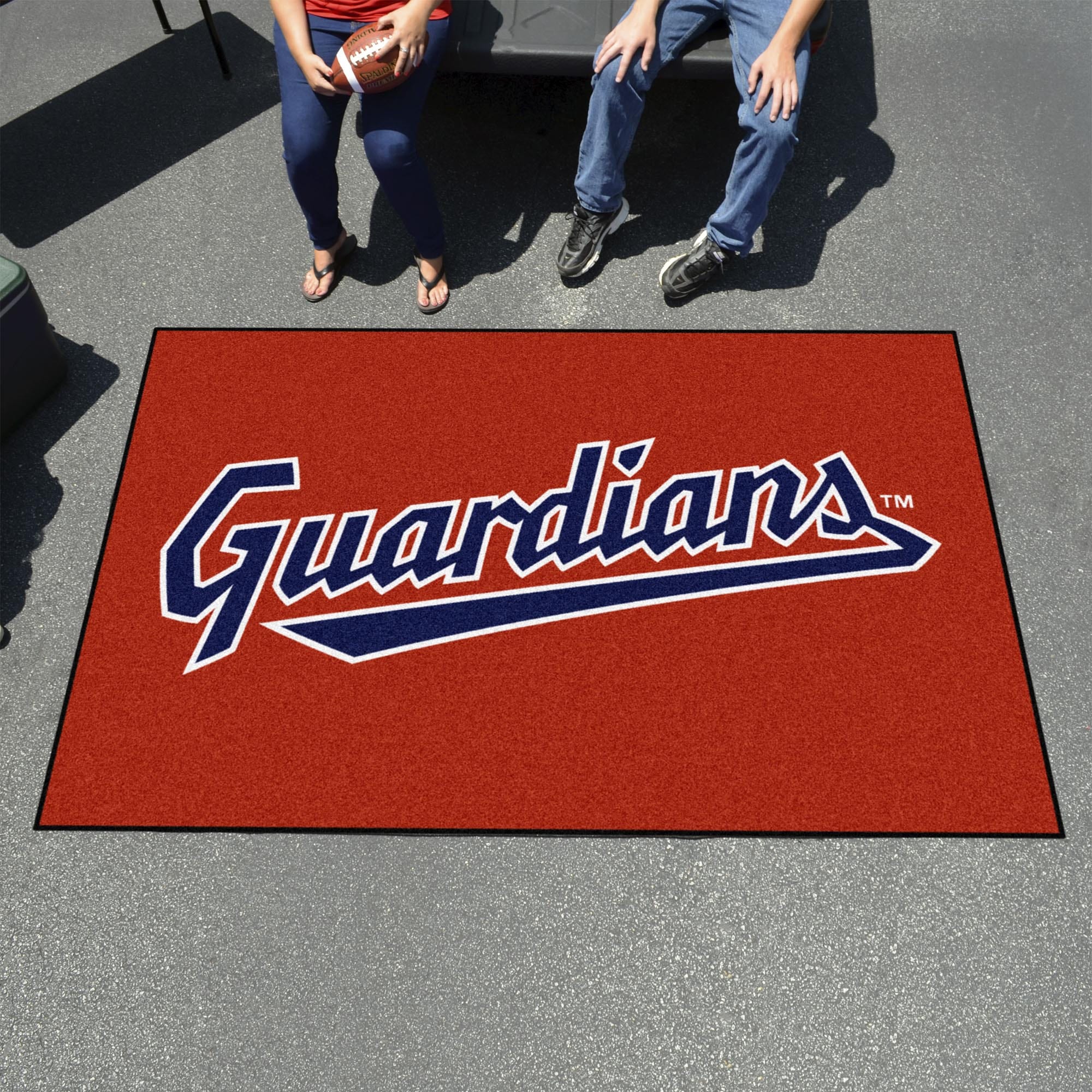 Cleveland Guardians Ulti-Mat Rug - 5ft. x 8ft. - Cleveland Guardians