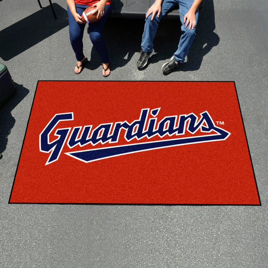 Cleveland Guardians Ulti-Mat Rug - 5ft. x 8ft. - Cleveland Guardians