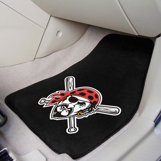Pittsburgh Pirates Front Carpet Car Mat Set - 2 Pieces - Pittsburgh Pirates