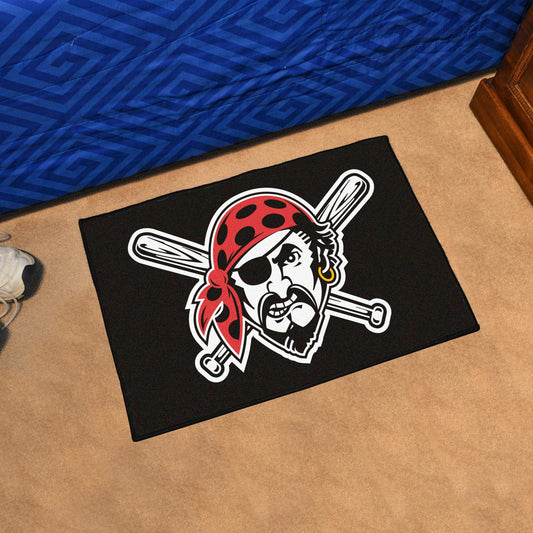 Pittsburgh Pirates Starter Mat Accent Rug - 19in. x 30in. - Pittsburgh Pirates