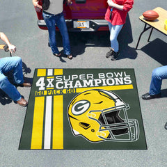 Green Bay Packers Dynasty Tailgater Rug - 5ft. x 6ft. - Green Bay Packers