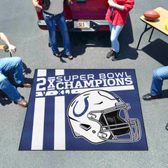 Indianapolis Colts Dynasty Tailgater Rug - 5ft. x 6ft. - Indianapolis Colts