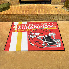 Kansas City Chiefs All-Star Rug - 34 in. x 42.5 in. Plush Area Rug - Kansas City Chiefs
