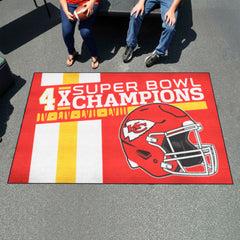 Kansas City Chiefs Ulti-Mat Rug - 5ft. x 8ft. - Kansas City Chiefs