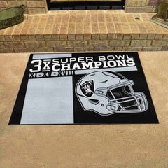 Las Vegas Raiders All-Star Rug - 34 in. x 42.5 in. Plush Area Rug - Las Vegas Raiders