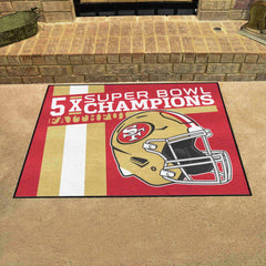 San Francisco 49ers All-Star Rug - 34 in. x 42.5 in. Plush Area Rug - San Francisco 49ers