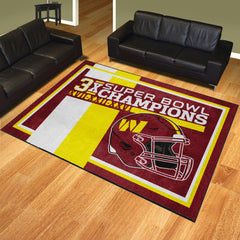 Washington Commanders Dynasty 8ft. x 10ft. Plush Area Rug